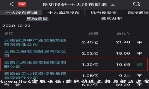 tpwallet客服电话：获取快速支持与解决方案