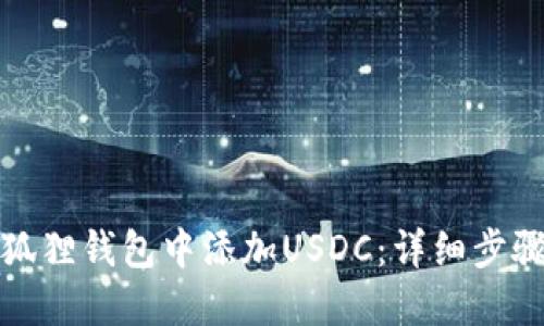 如何在狐狸钱包中添加USDC：详细步骤与技巧